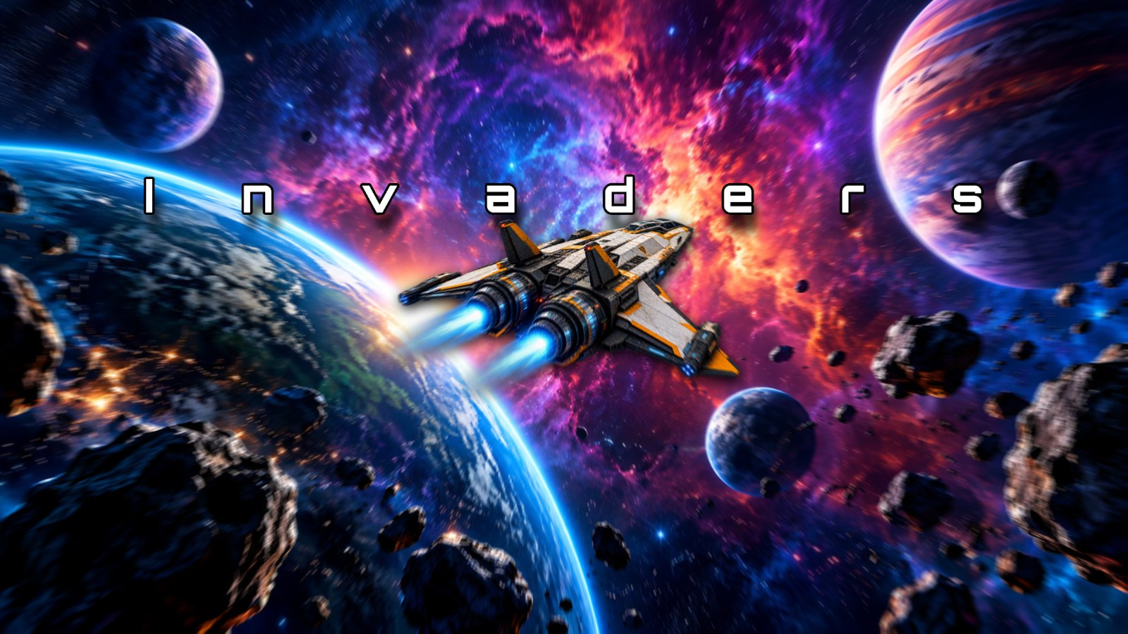 Invaders key art